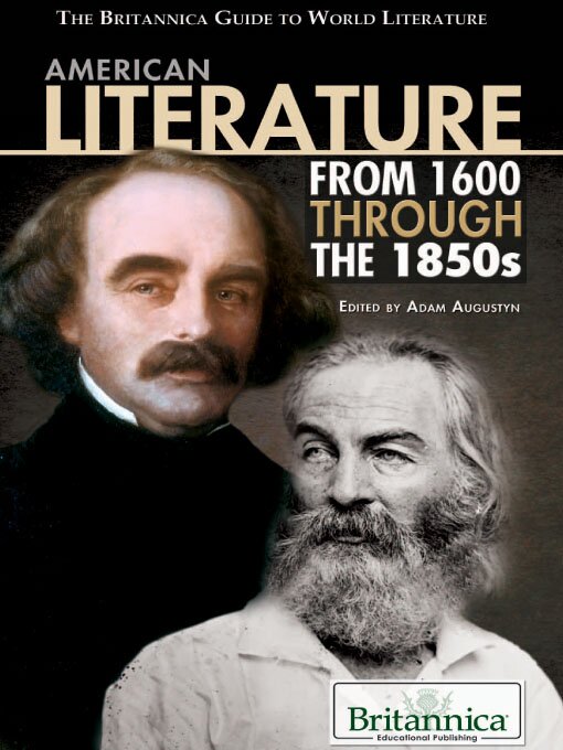 Title details for American Literature from 1600 Through the 1850s by Adam Augustyn - Available